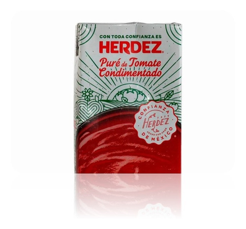 Pure De Tomate Herdez Condimentado 210 Gr