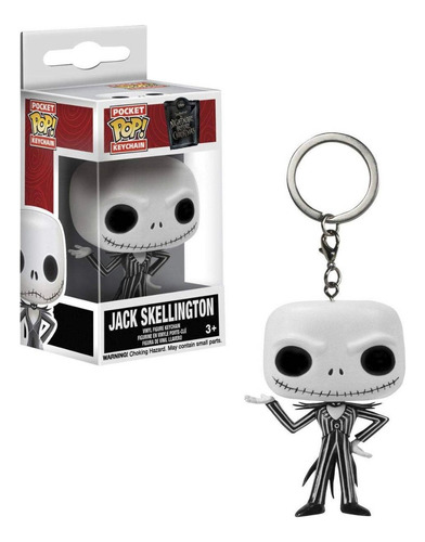 Jack Skellington Llavero Funko Pop Keychain Original Nightma