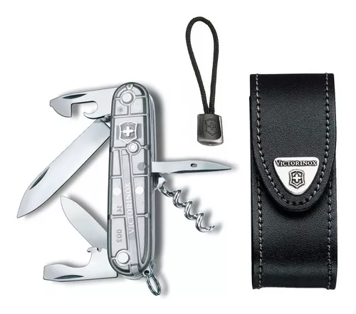 Navaja Victorinox Spartan Gris Transparente - Electromundo