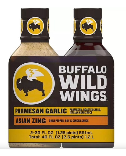 Salsa Buffalo Wild Wings 2 Pack Importado