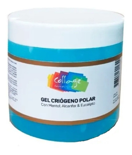 Gel Criógeno Refrescante Polar Relajante 250 Grs