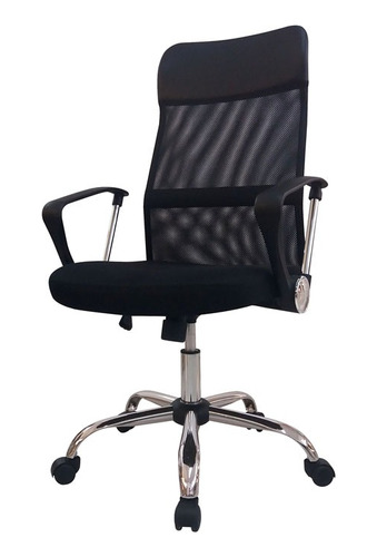 Silla De Escritorio Ejecutiva Ergonómica Negra Regulable