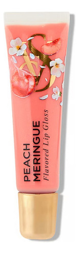 Brillo de labios acanalado Victoria's Secret, 13 g, acabado transparente brillante, color melocotón merengue