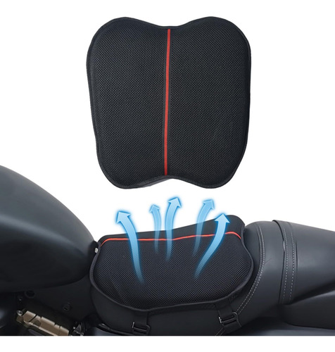 Cojín De Asiento De Gel Para Motocicleta, Cojín De Asiento