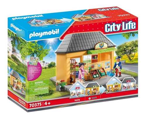 Playmobil 70375 Mi Supermercado De La Ciudad City Life