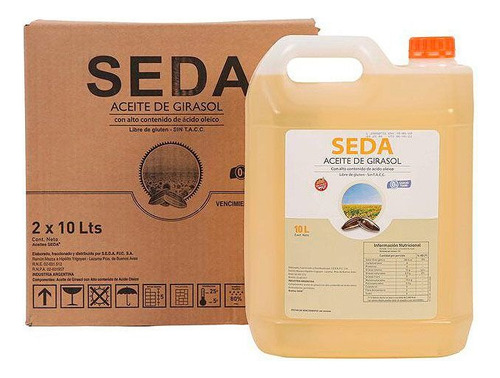 Aceite Alto Oleico X30 Litros Seda