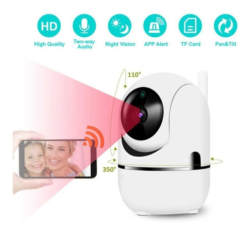Imagem 5 de 10 de Câmera Inteligente Wifi 1 Mega Pixel Inova Cam-5703