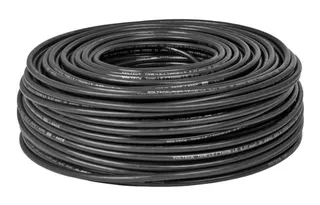 Rollo De 100 Metros De Cable Calibre 8 Thw Cca 8 Awg Negro