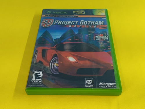 Pgr Project Gotham Racing 2 Xbox Clasico Portada Custom