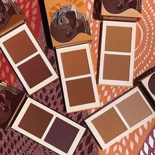 Juvia's Place Bronzed Duo Bronzer Tan - Bronceador Mate Suav
