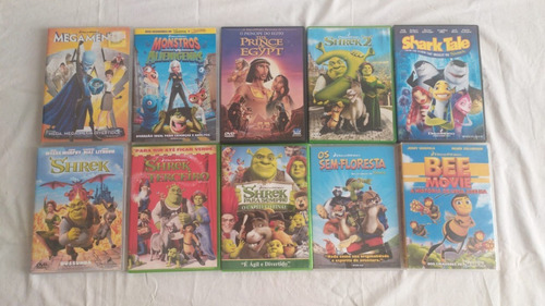 Lote 2 C/ 10 Dvds - Dreamworks Dream Works Diversos 