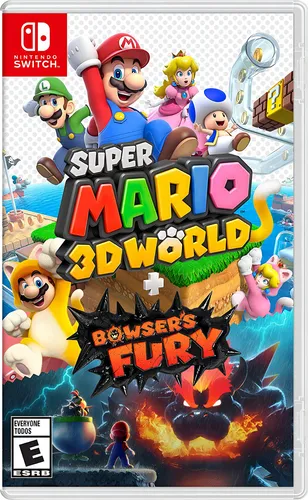 Super Mario 3d World + Bowsers Fury Switch Midia Fisica | Frete grátis