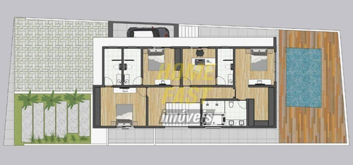 Imagem 7 de 12 de Casa Com 4 Dormitórios À Venda, 307 M² Por R$ 2.200.000,00 - Residencial Real Park - Arujá/sp - Ca0561