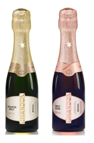 Kit 2 Baby Chandon/ 1 Baby Brut Rosé E 1 Baby Reserve Brut 