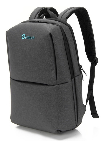 Mochila Getttech Strong P/laptop 15.6 , Textil, (gms-22002)