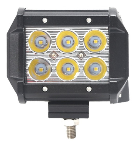 Faro Barra Led Epistar Recta Auxiliar 6led 18watts Auto/moto