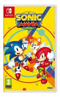 Sonic Mania Plus - Switch Mídia Físca Lacrado