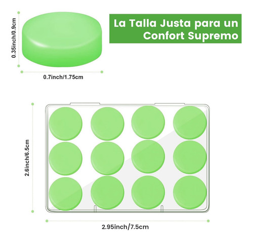 Tapones De Oídos Para Dormir, 48pcs Tapones De Cera