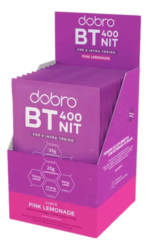 Bt400 Nit Carboidrato Com Cafeína E Citrulina Sachê Dobro