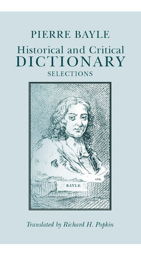 Libro: Historical And Critical Dictionary: Selections