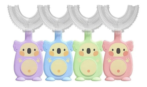 Cepillo De Dientes En U Suave Infantil Limpieza 3 Piezas