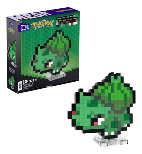 Mega Pokémon Juguete De Construcción Bulbasaur Píxel