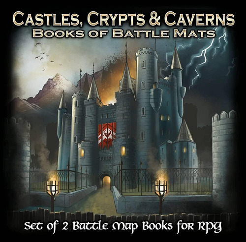 Castillos, Criptas Y Cavernas Libros De Esteras De Batalla
