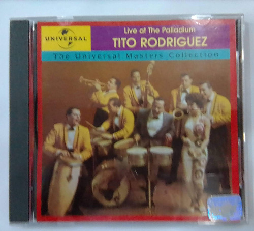 Tito Rodríguez. Live At The Palladium. Cd Usado. Qqb.