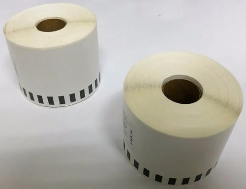 Imagen 6 de 8 de Rollo Etiquetas Para Brother Ql-500 Ql-570 Ql-700 Con Base