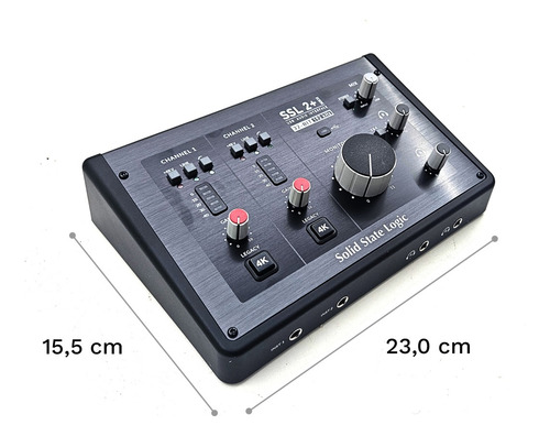 Interface De Áudio Solid State Logic Ssl 2+ Mkii 2x4 Usb