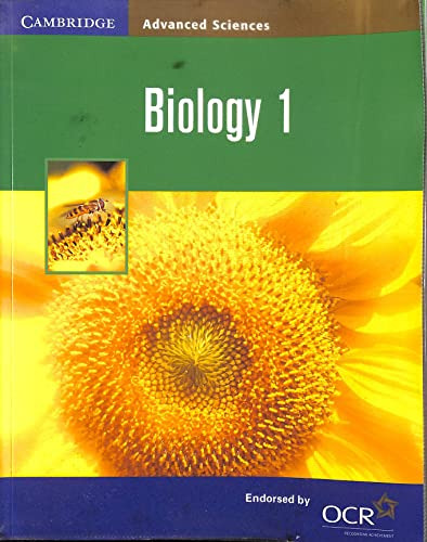 Biology 1 - Cambridge Advanced Sciences - Jones Mary