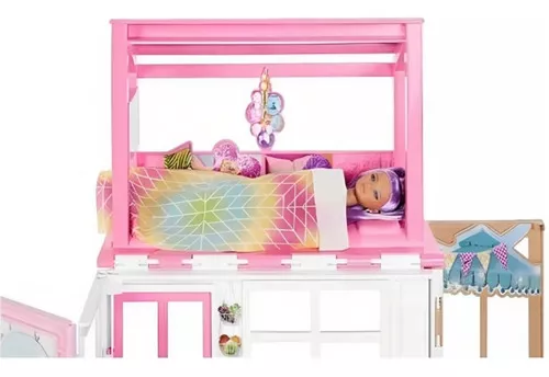 BARBIE CASA COM BONECA CENARIO GLAM- HCD48-Mattel - Star Brink