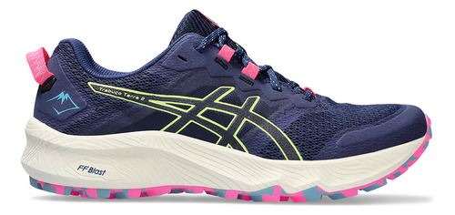 Zapatillas Asics Gel-trabuco Terra 2 Ocean/lime Green Mujer