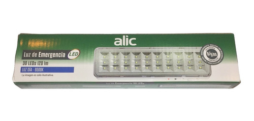 Luz De Emergencia 30 Leds Marca Alic Certificadas Con Garantia