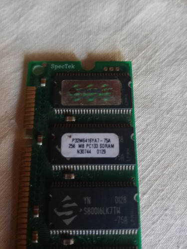 Memoria Ram De 256mb De 133 Mhz