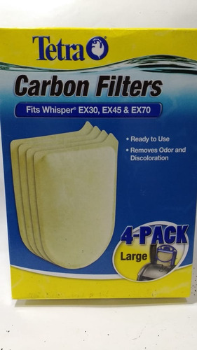 Refil Filtro Whisper Ex30 Ex45 Ex70 Tetra - 04 Un.