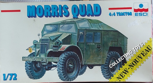 Veículo Militar Morris Quad 4x4 - 1:72 - Esci  (8321)