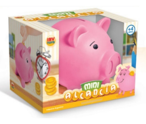 Imagen 1 de 8 de Alcancía Chanchito Chancho De Goma Infantil Ahorro Rg Full