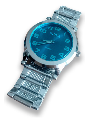 Imagen 2 de 2 de Reloj Analogico Modelo Business Blue Marca Beike