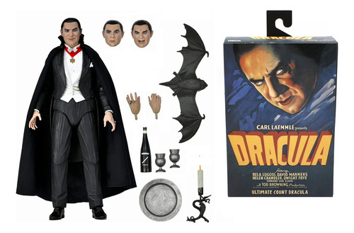 Universal Monsters: Drácula Bela Lugosi - Neca Toys Original