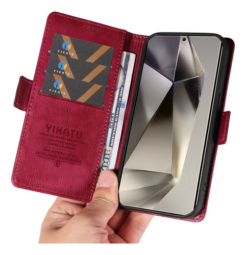 Funda De Piel Sintética De Alta Calidad Para Huawei Honor Magic 5 Lite/5 Pro/6 5g/6 Lite 5g/6 Pro 5g/7 5g/7 Pro 5g