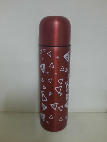 Imagen 6 de 9 de Termo Matero Cafetero Bala 500ml Con Tapa/ Taza Botón