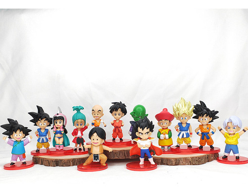 Set 13 Figuras Dragon Ball 9cm