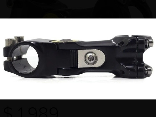 Imagen 4 de 7 de Avance Stem Potencia Regulable P/ Manubrio Bicicleta 31,8mm