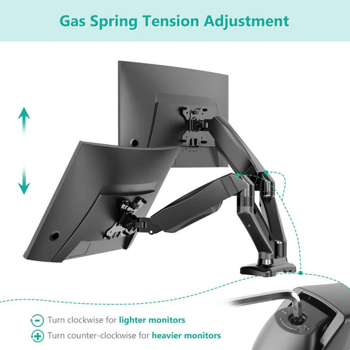 Soporte Para Monitor De Brazo Doble
