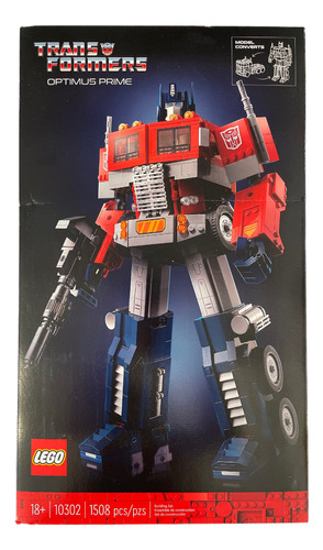 Lego 10302 Optimus Prime Transformers 1508pz Transformable