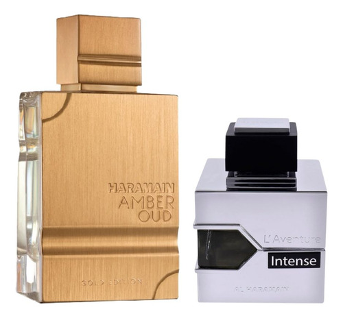 Duo Al Haramain L'aventure Intense + Amber Oud Gold 60ml