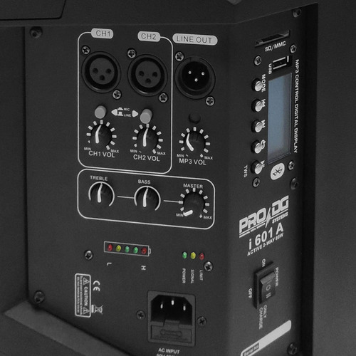 Pro Dg I601a Pro 320 Watts Sistema Compacto Todo En Uno Con
