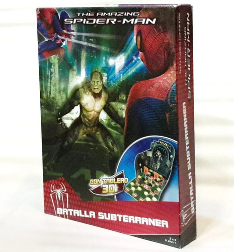 Batalla Subterránea  The Amazing Spider-man Tablero 3d