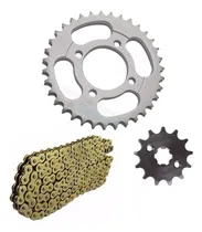 Comprar Kit Transmisión Motomel Blitz 110 Cadena Dorada Ruggieromoto